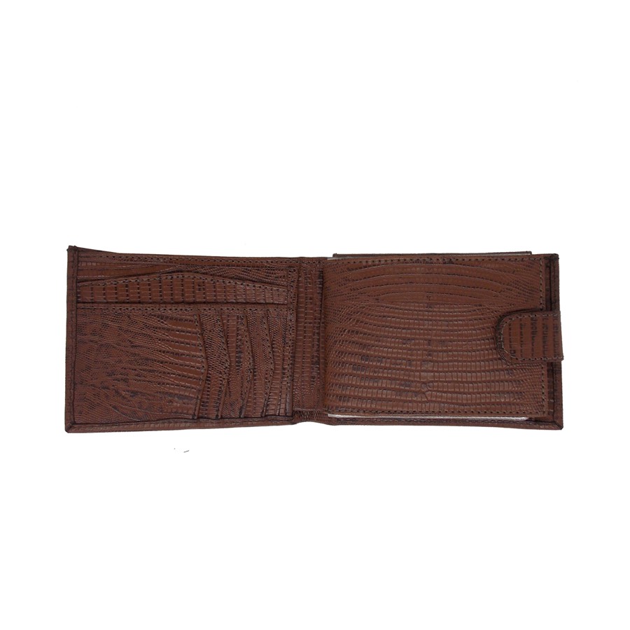 Carteira Masculina Grande Lezar — Caramelo — foto 2